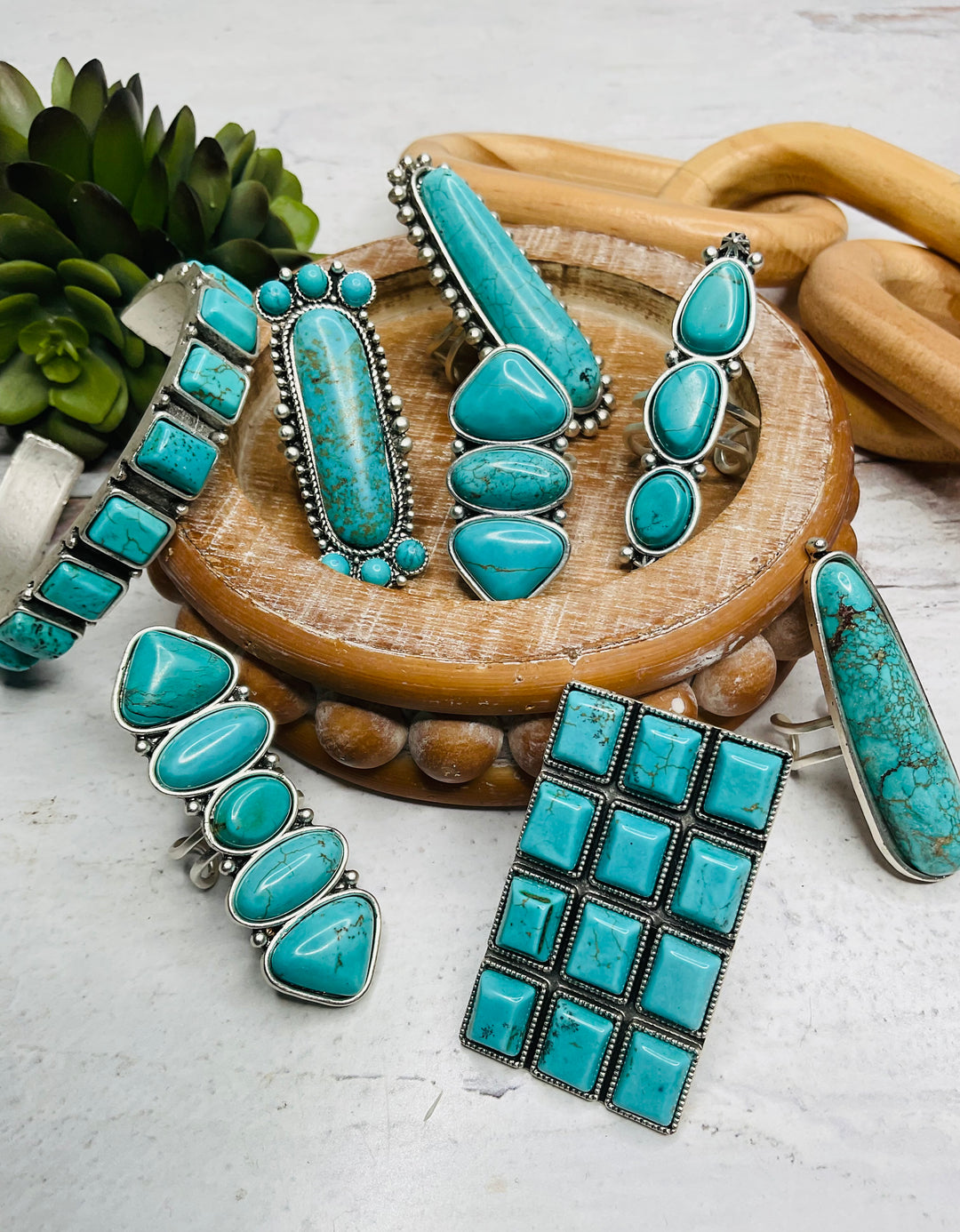 Turquoise River Ring