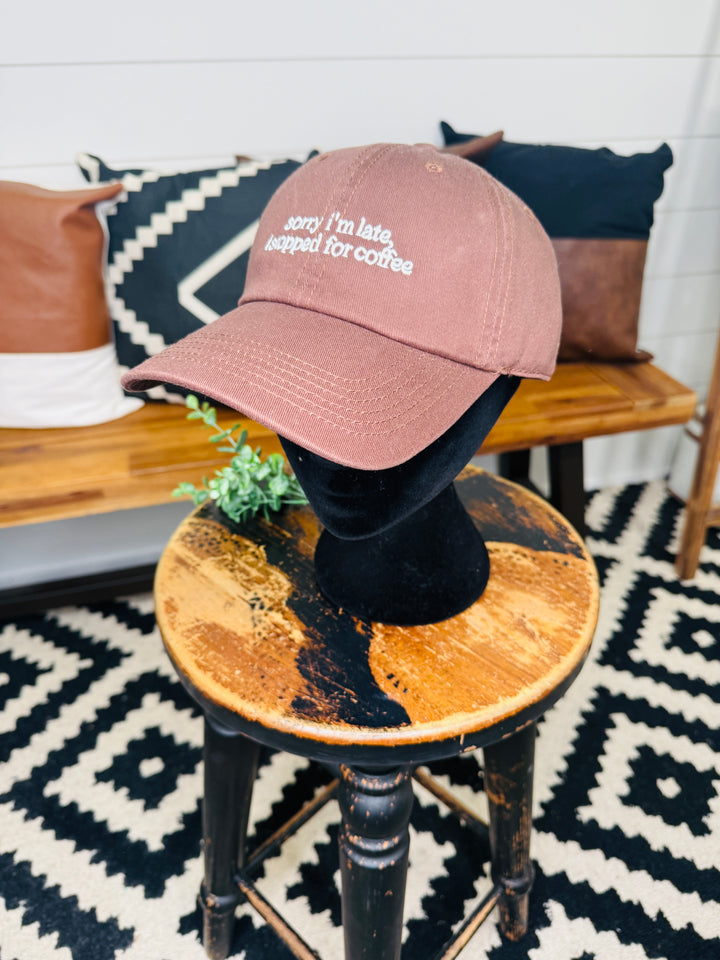 Sorry I’m Late Hat