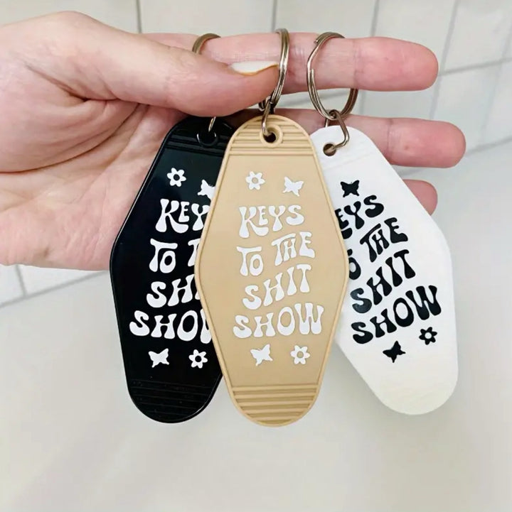 Keys To The Show Keychain : 3 Colors
