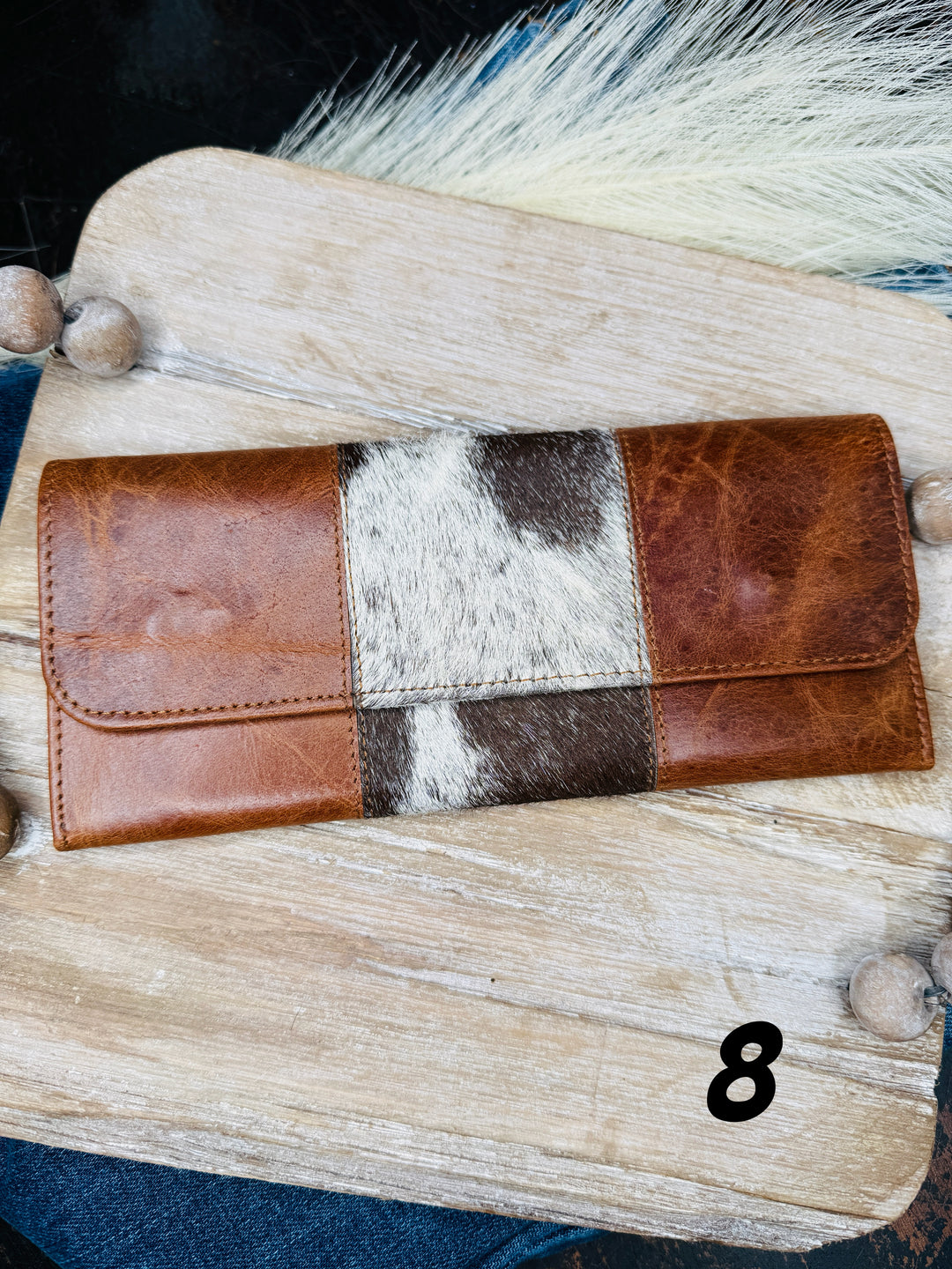 Love Lindsey Slim Cowhide Wallet