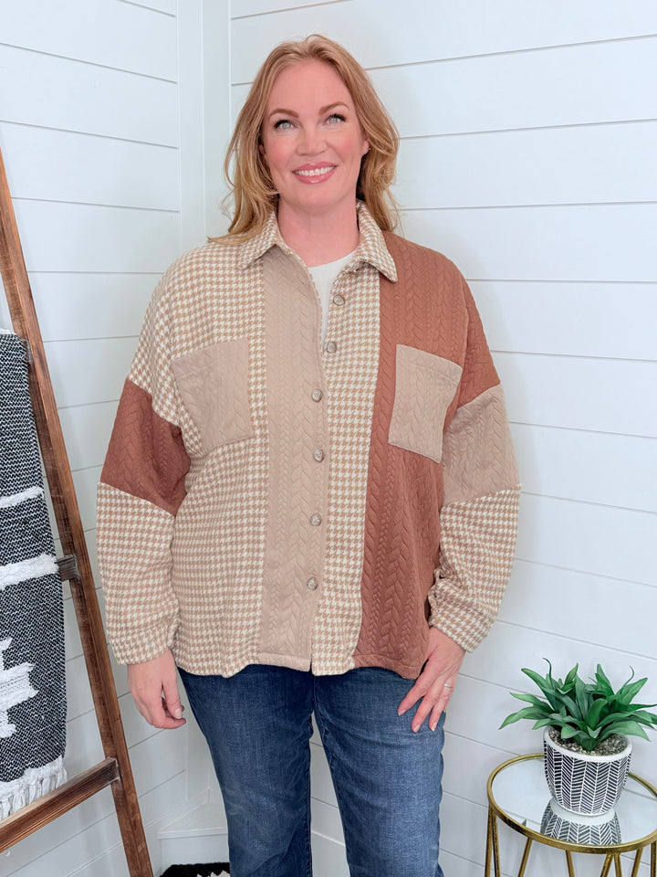 Mixed Texture Jacket