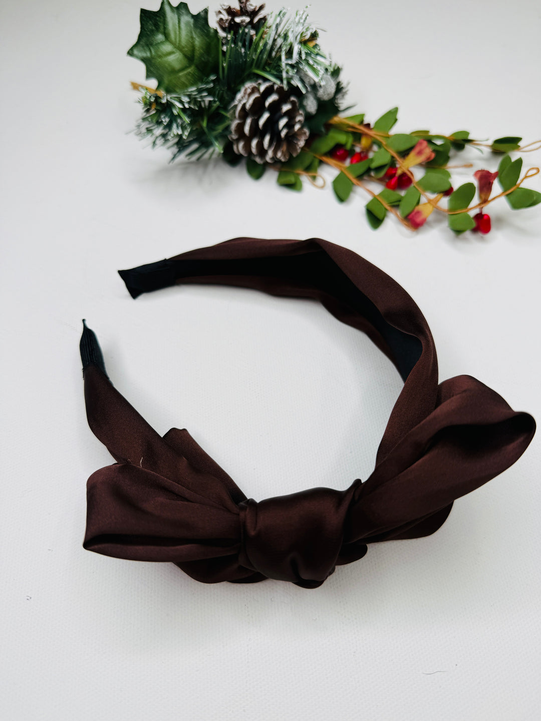 Days of Christmas Deal $5 Satin Bow Headband: 8 Colors