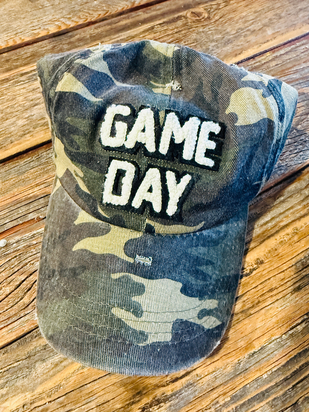Game Day Sherpa Patch Hat: 2 Colors