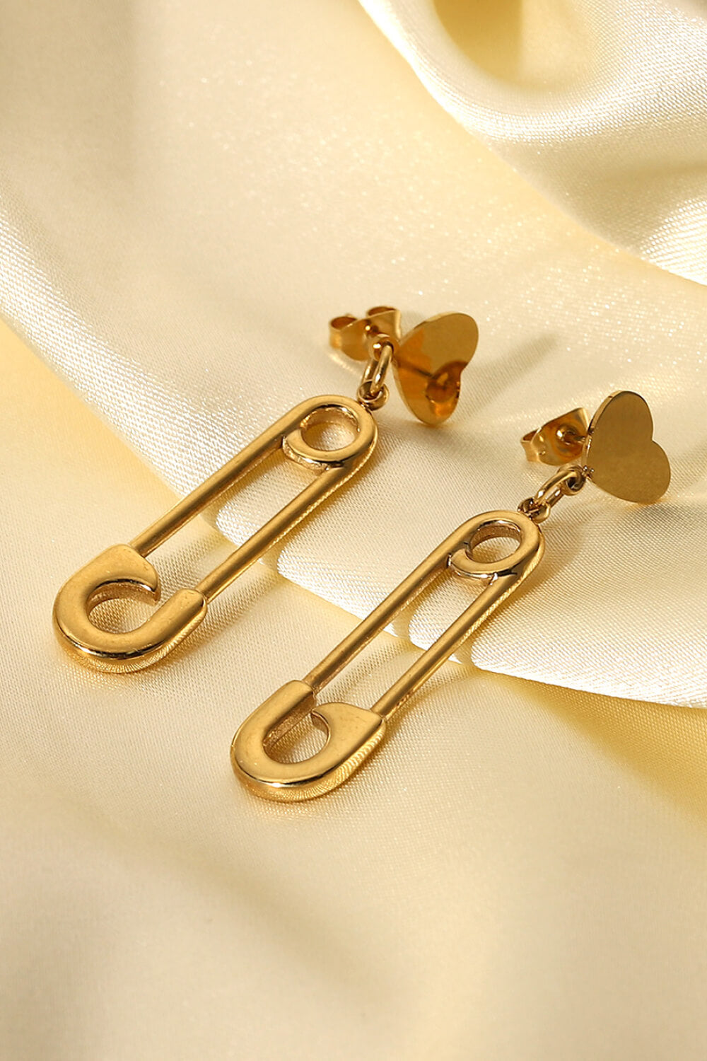 Safety Pin Earrings