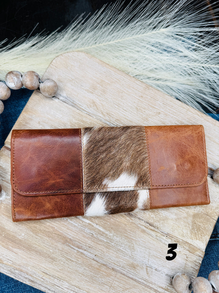 Love Lindsey Slim Cowhide Wallet