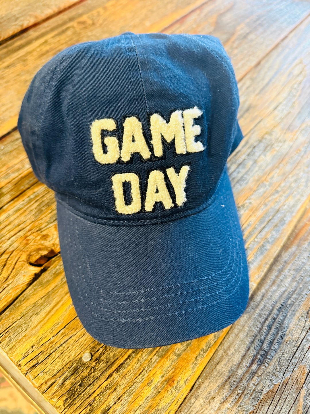 Game Day Sherpa Patch Hat: 2 Colors