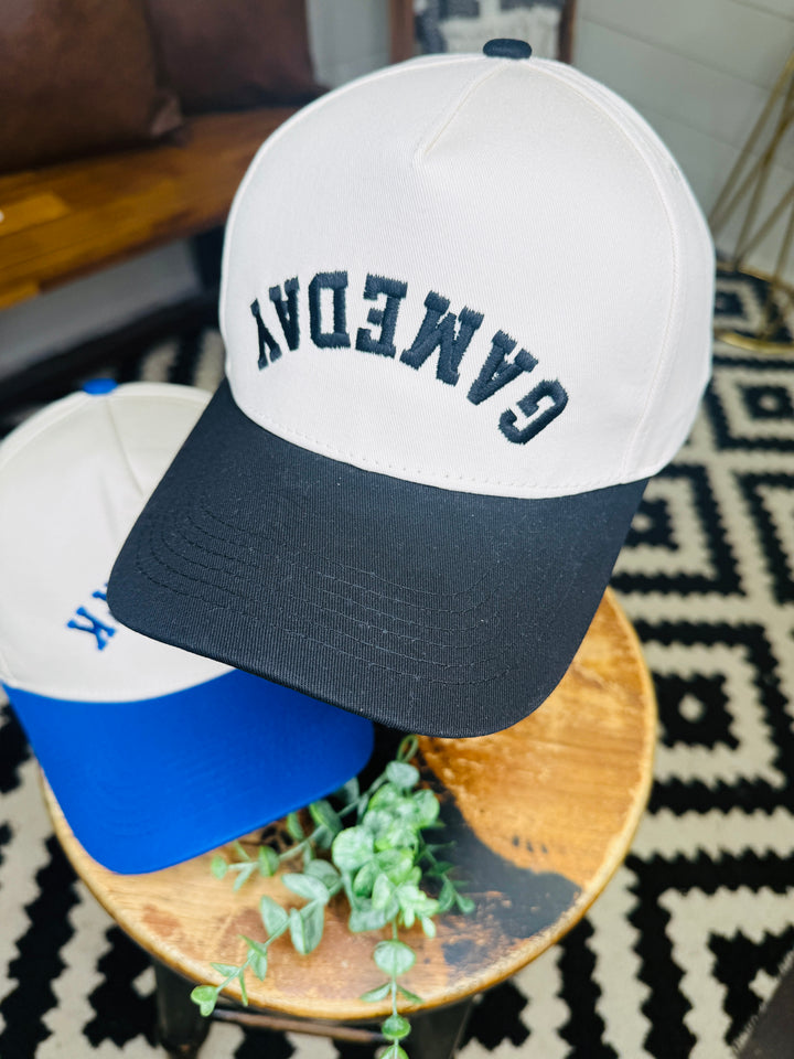 Inverted Embroidered GameDay Hats: 2 Options