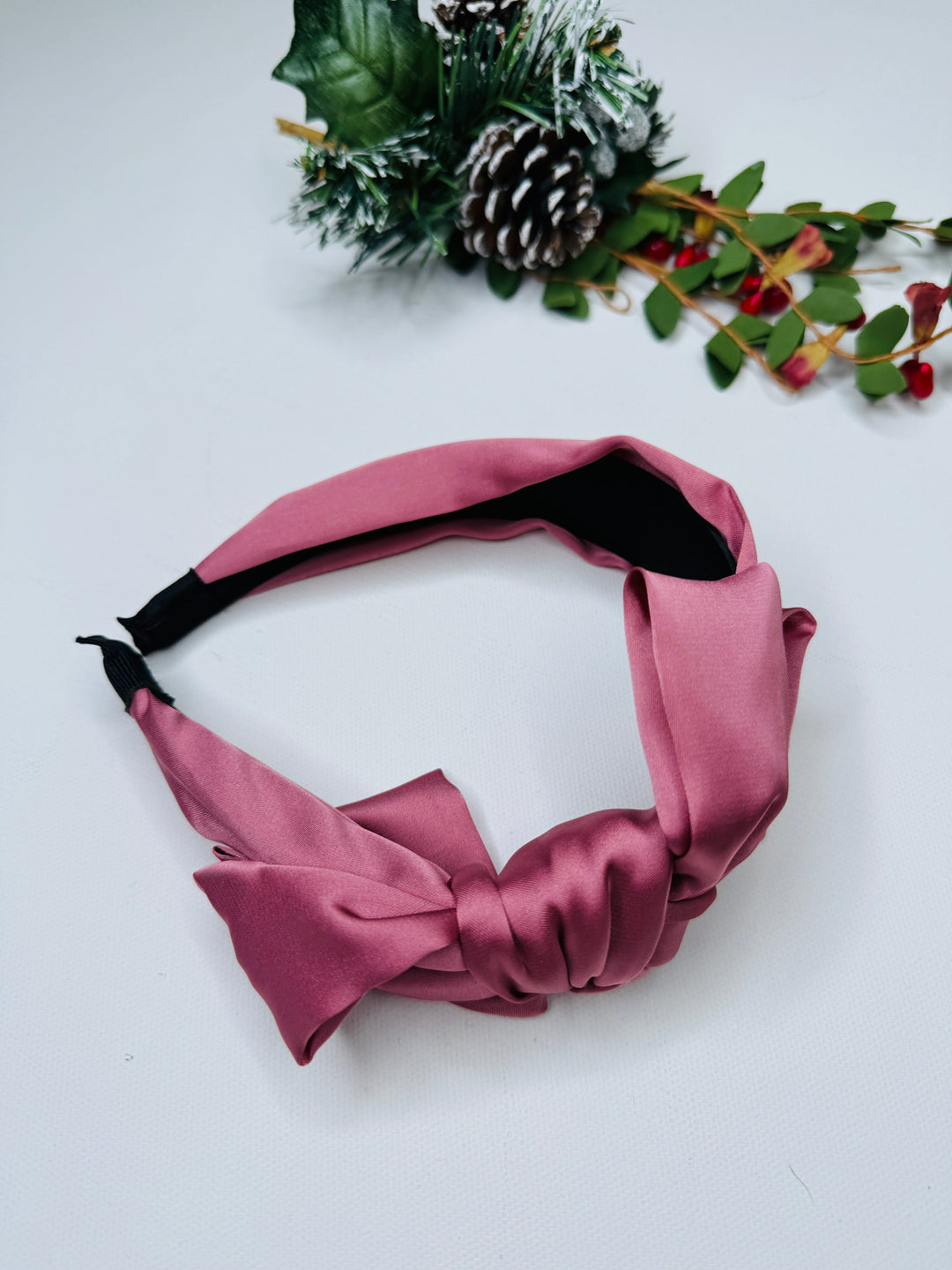 Days of Christmas Deal $5 Satin Bow Headband: 8 Colors