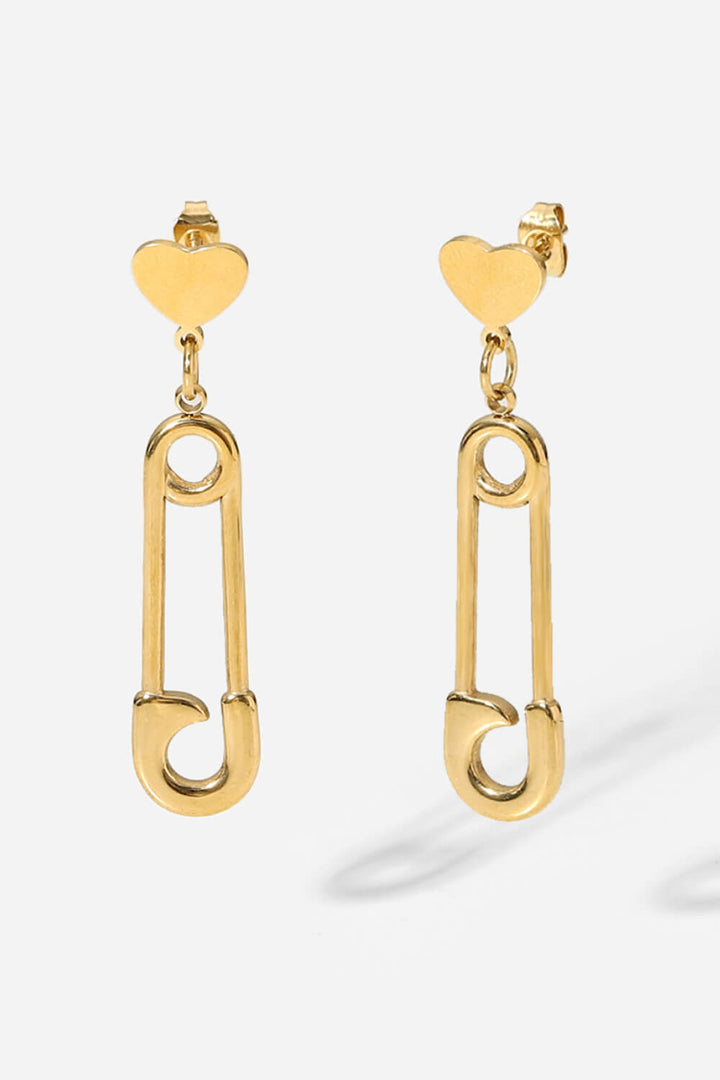 Safety Pin Earrings