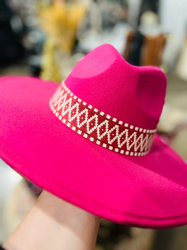 Dandy Panama Wide Brim Hat : 4 Colors