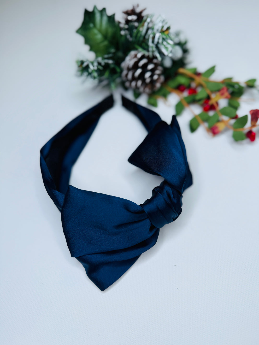 Days of Christmas Deal $5 Satin Bow Headband: 8 Colors