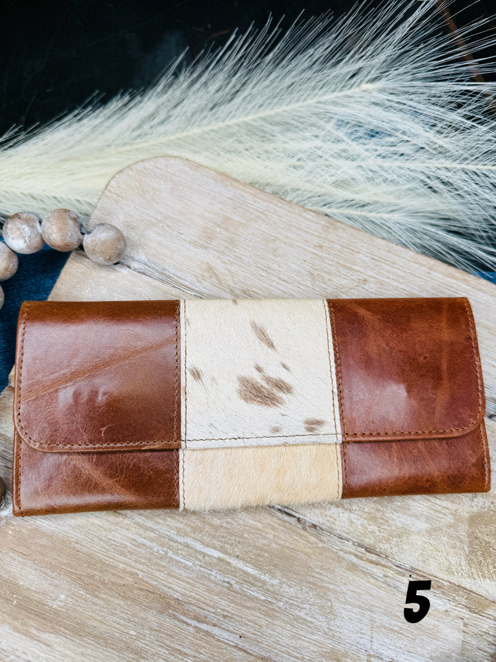 Love Lindsey Slim Cowhide Wallet