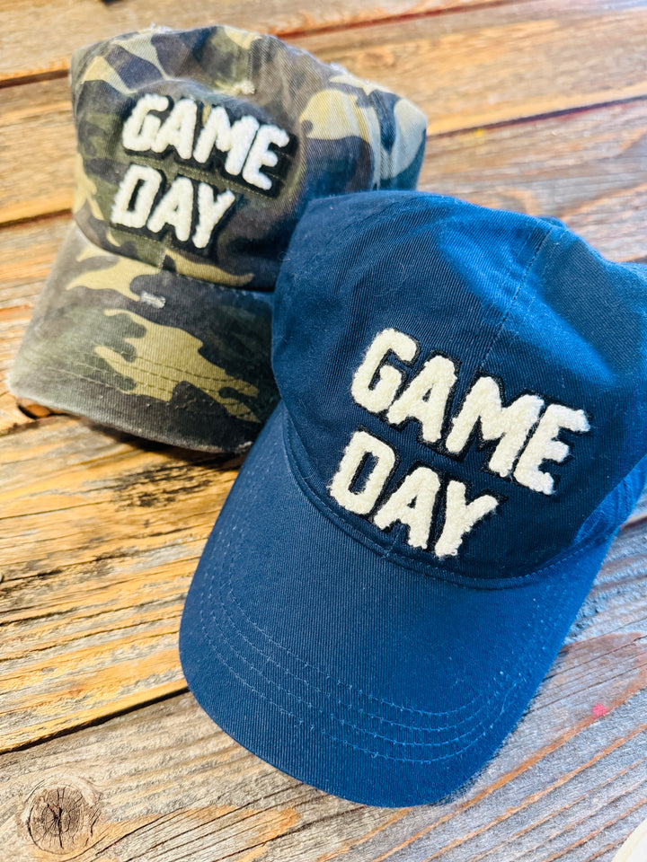 Game Day Sherpa Patch Hat: 2 Colors