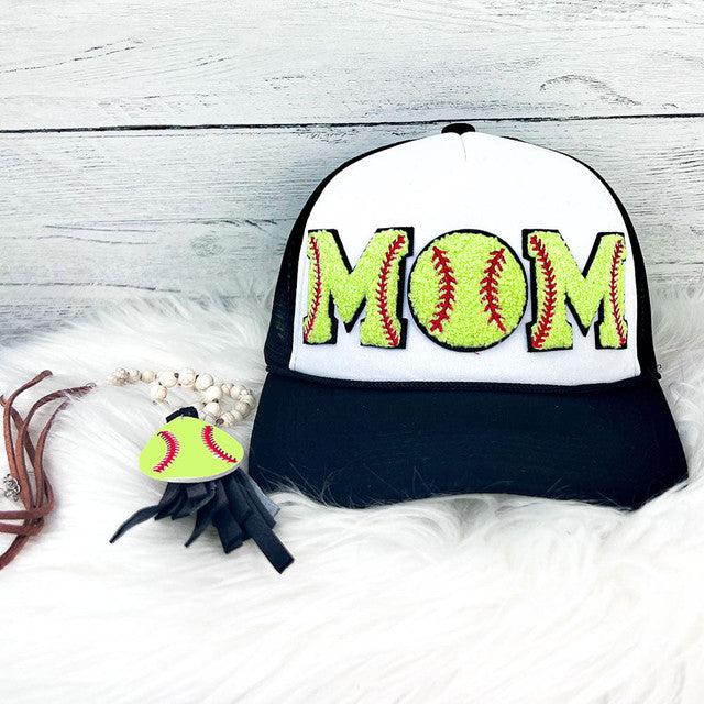 Mom Sherpa Patch Trucker Hat: Baseball & Softball