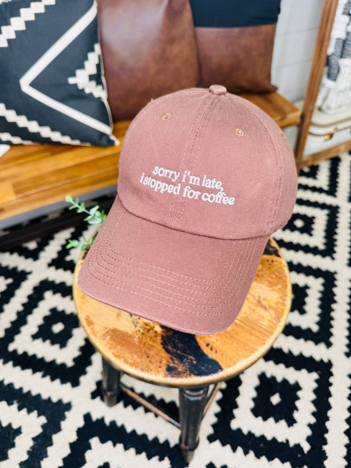 Sorry I’m Late Hat