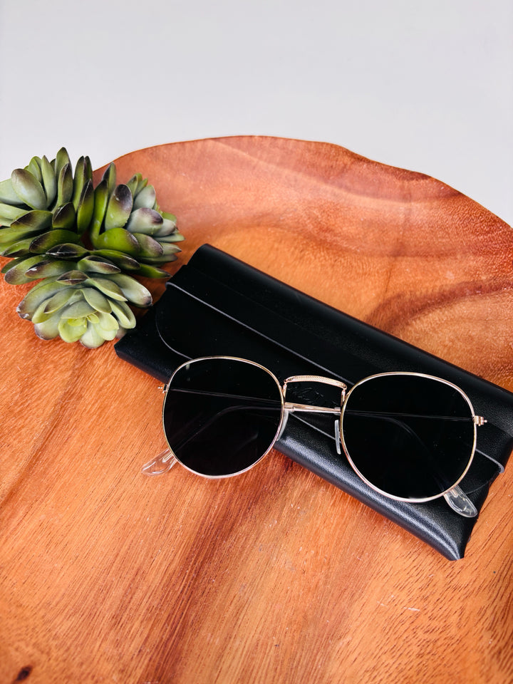 90s Round Metal Frame Sunnies