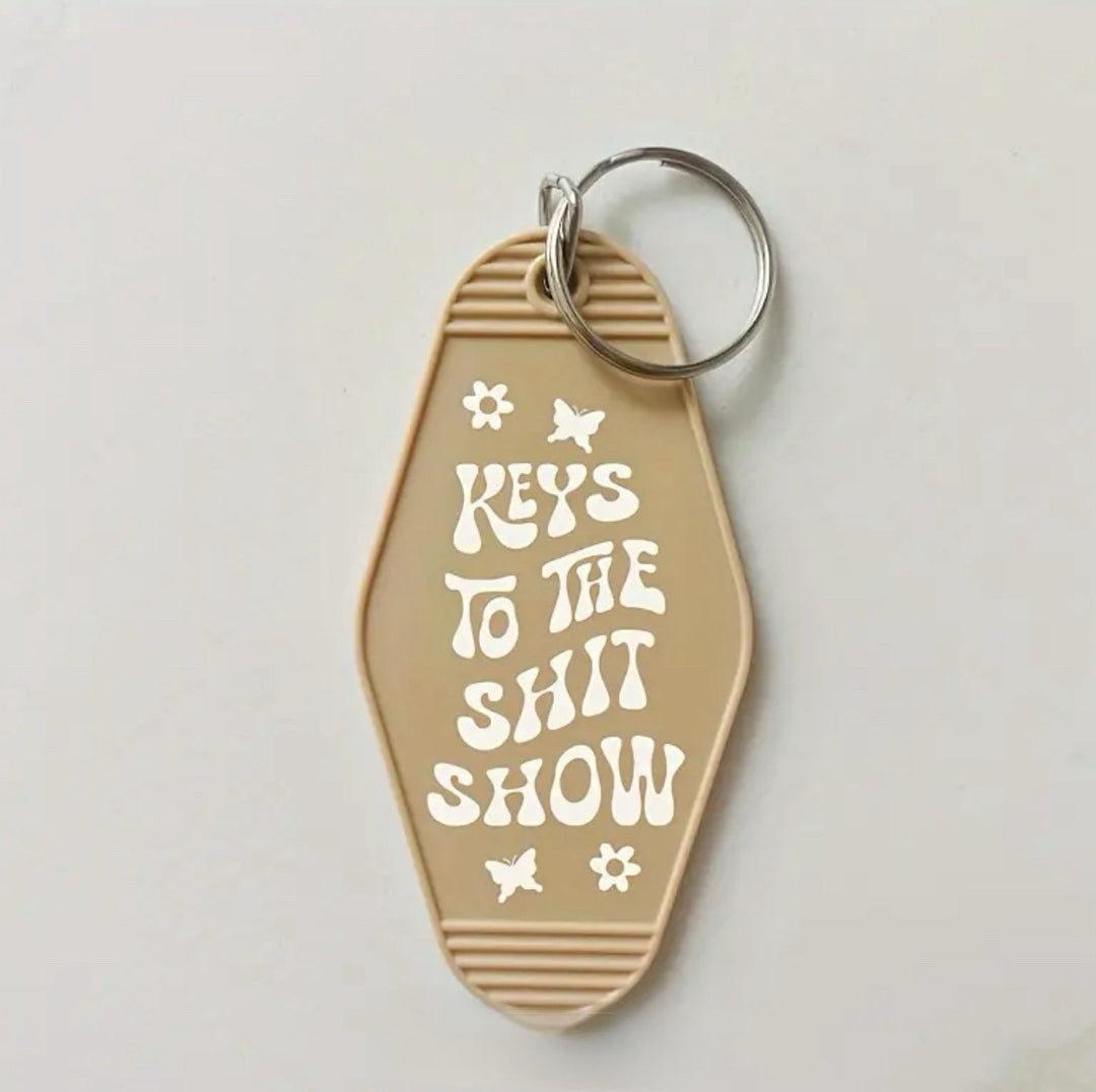 Keys To The Show Keychain : 3 Colors