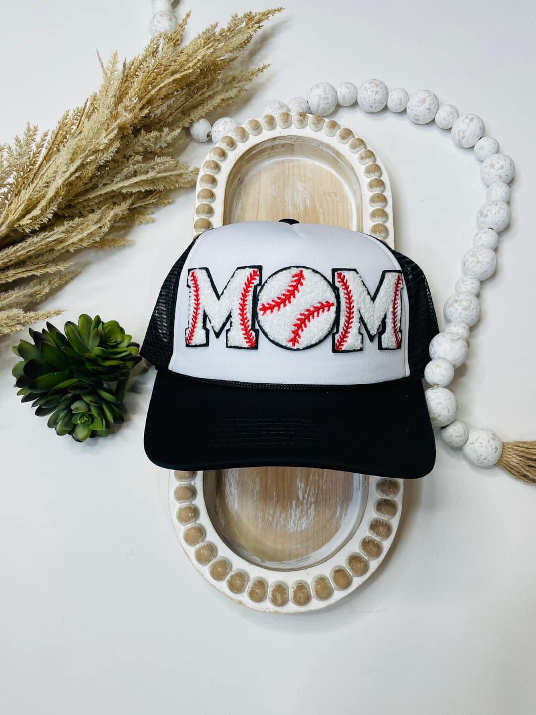 Mom Sherpa Patch Trucker Hat: Baseball & Softball