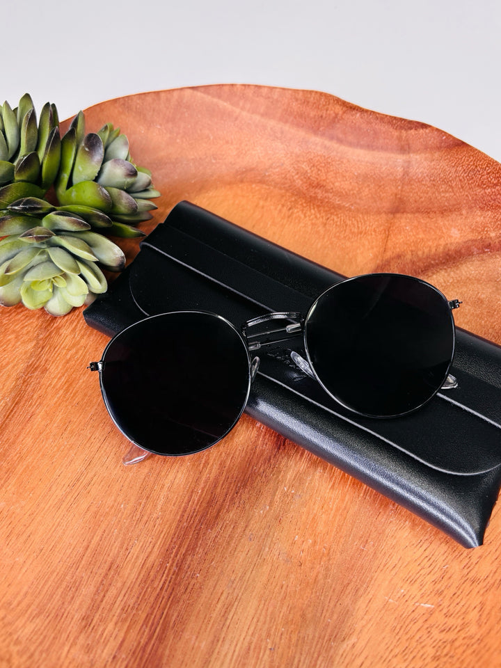 90s Round Metal Frame Sunnies