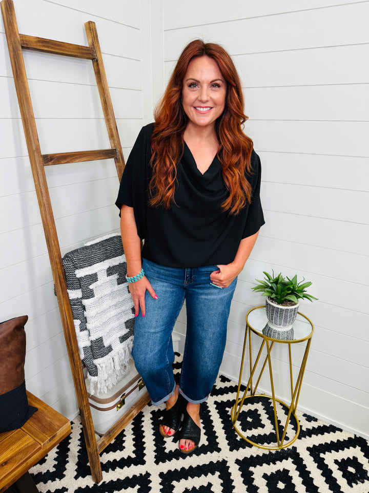 Risen Blakely Barrel Jean