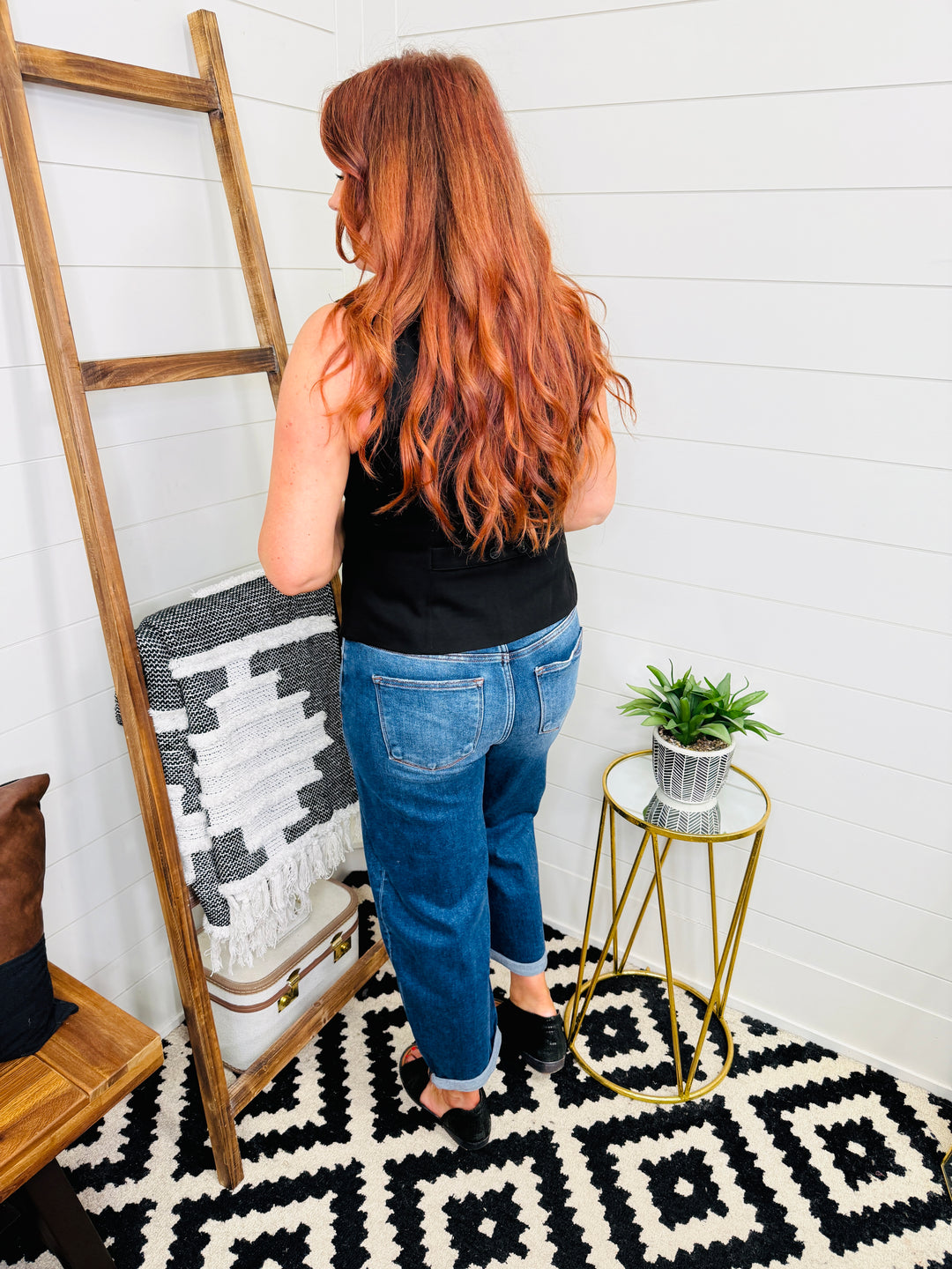 Risen Blakely Barrel Jean