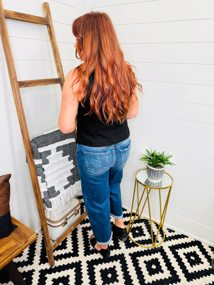 Risen Blakely Barrel Jean