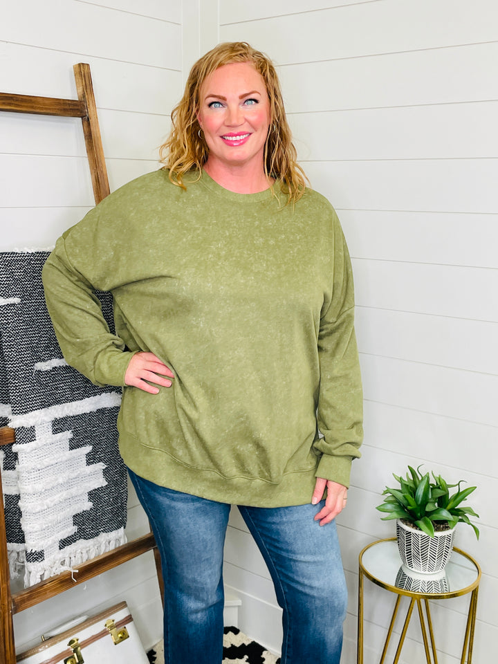 Love Lindsey: The Essential Boyfriend Tunic Sweatshirt,  4 Colors