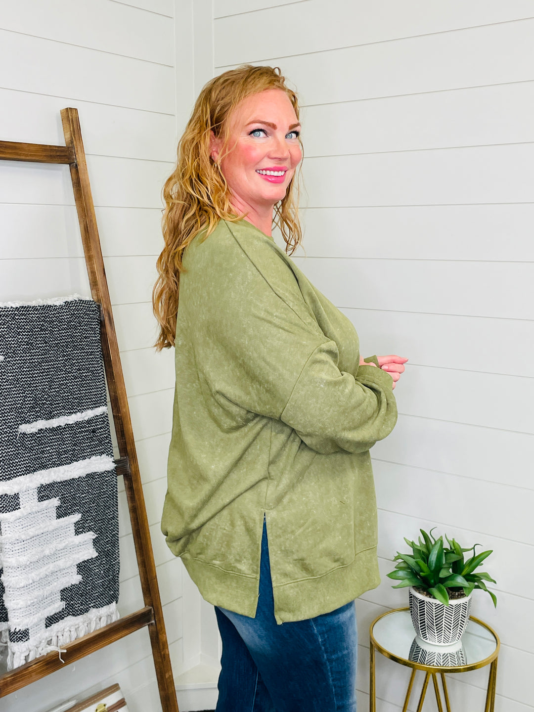 Love Lindsey: The Essential Boyfriend Tunic Sweatshirt,  4 Colors