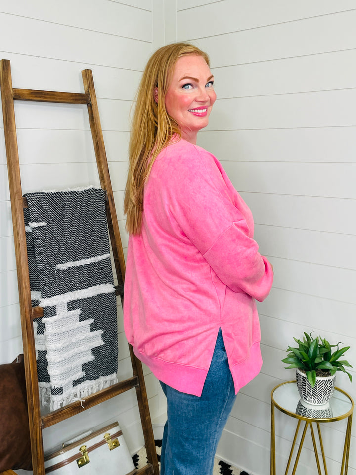 Love Lindsey: The Essential Boyfriend Tunic Sweatshirt,  4 Colors