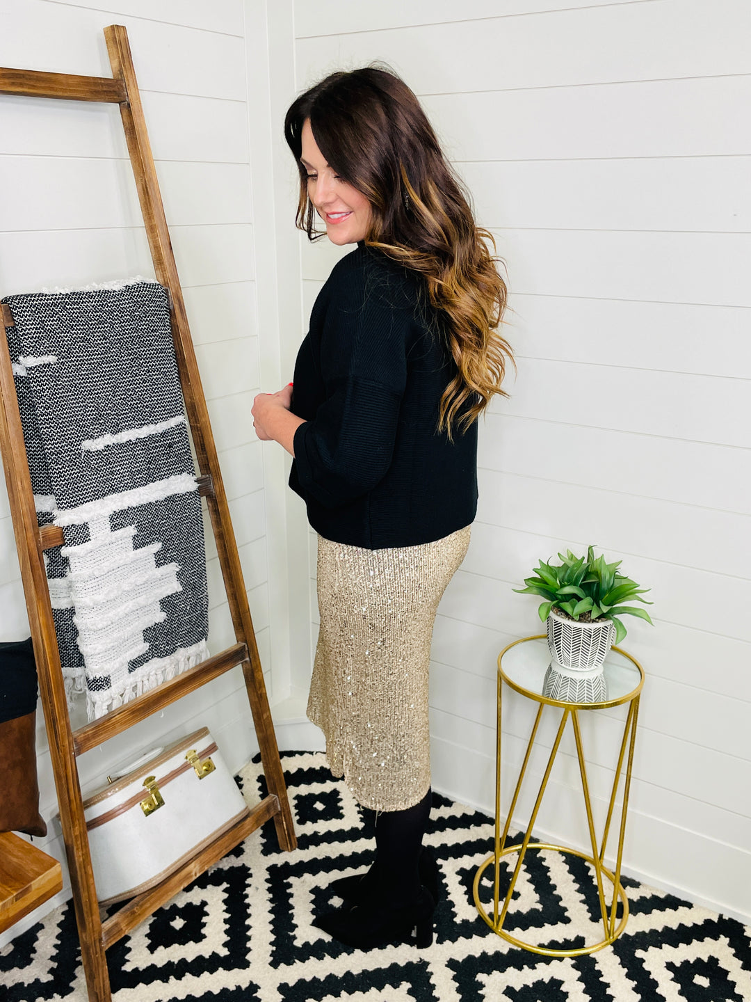 Show Me Your Sequins Skirt : 2 Colors