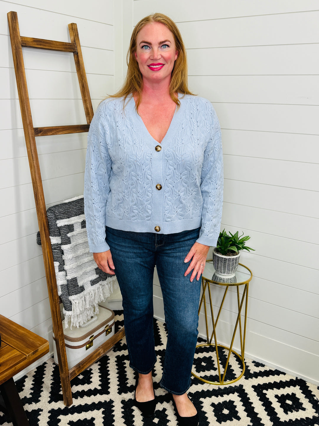 Baby Blue Lux Cardigan