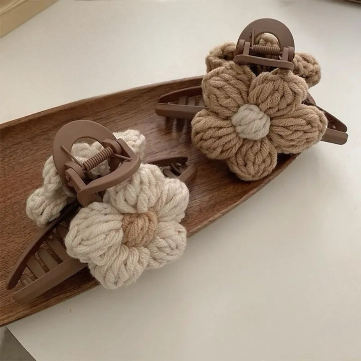 In Bloom Boho Crochet Clip Set