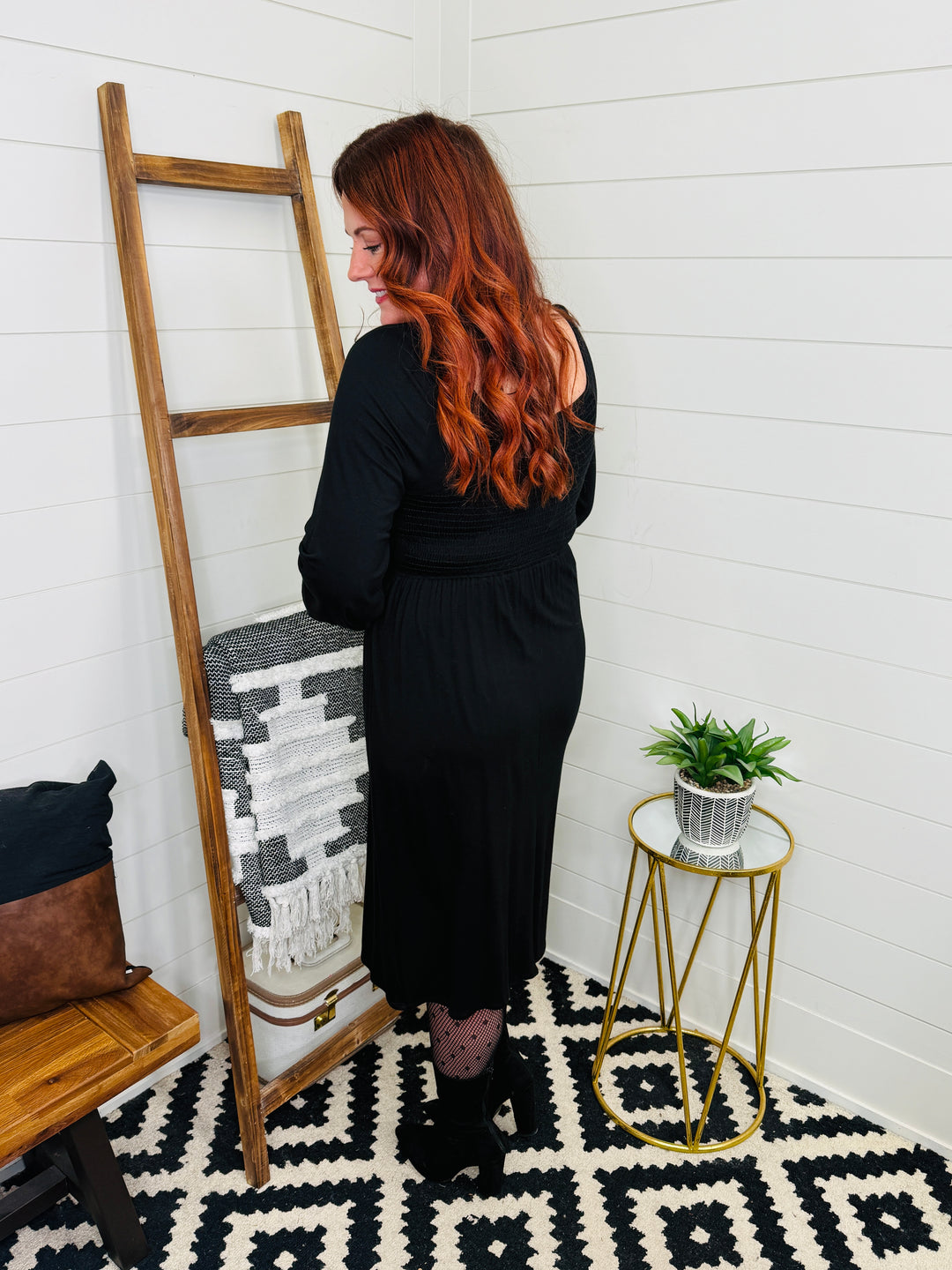 Olivia Smocked Dress