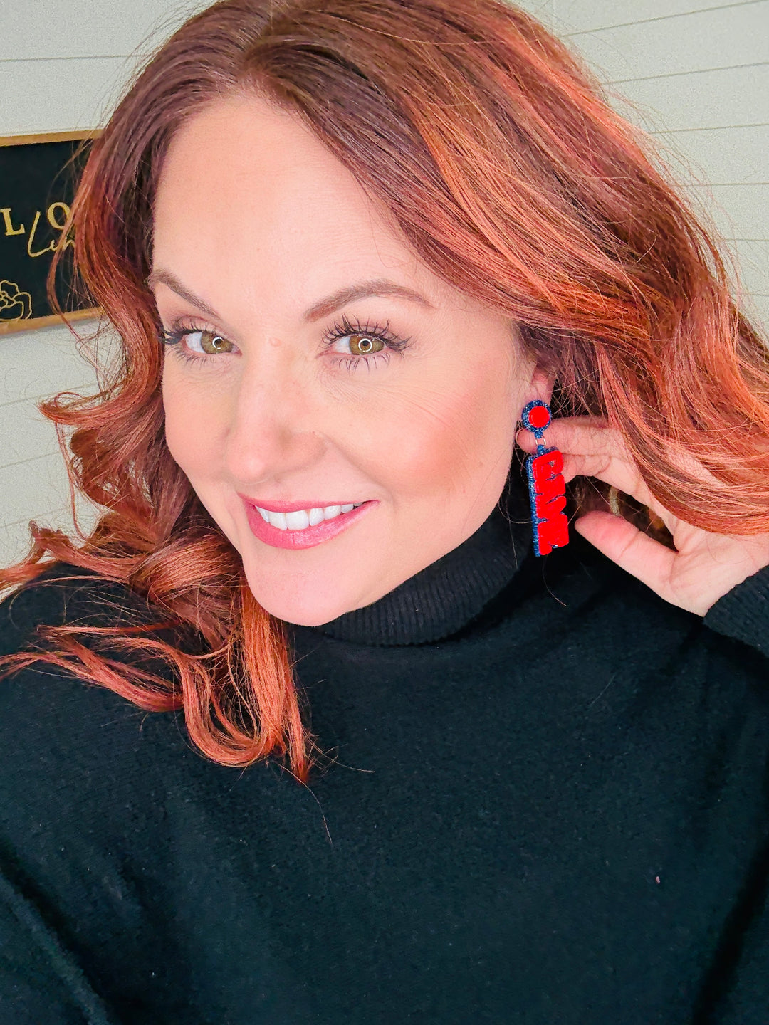 Game Day Acrylic Earring