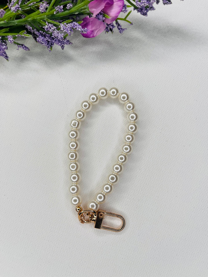 Pearl Bracelet Keychain