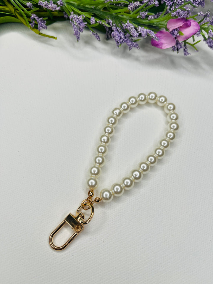 Pearl Bracelet Keychain