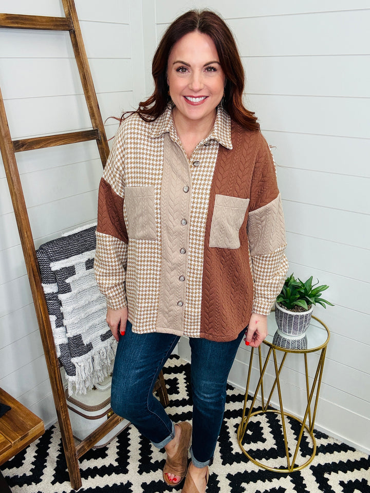 Mixed Texture Jacket