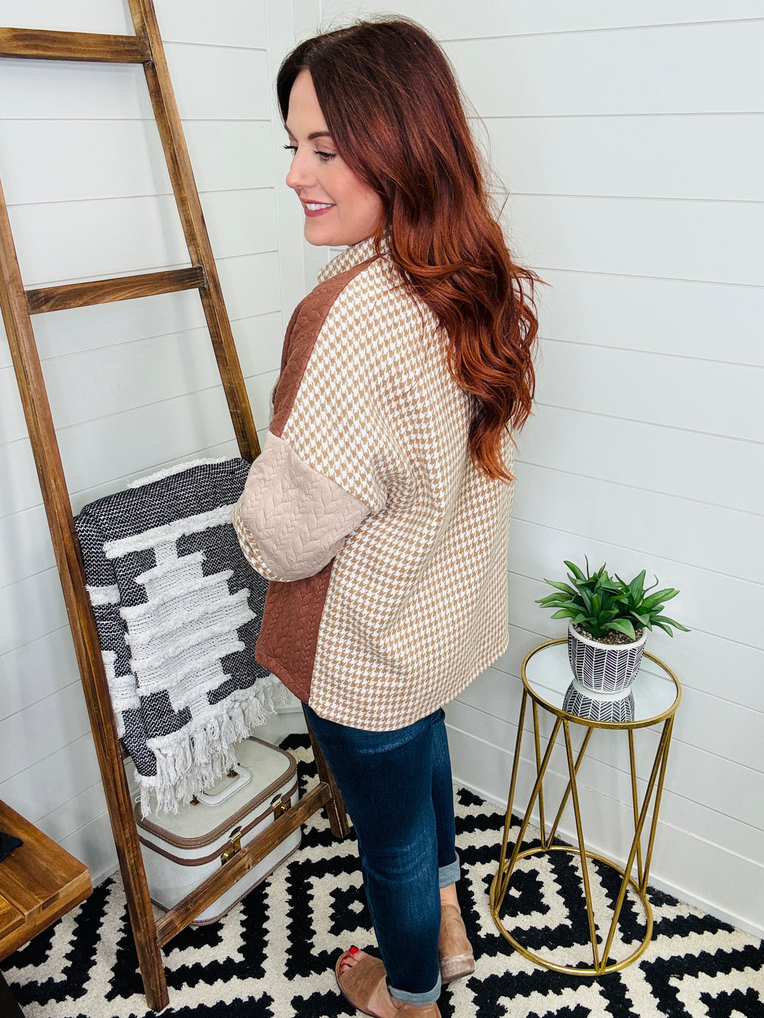 Mixed Texture Jacket