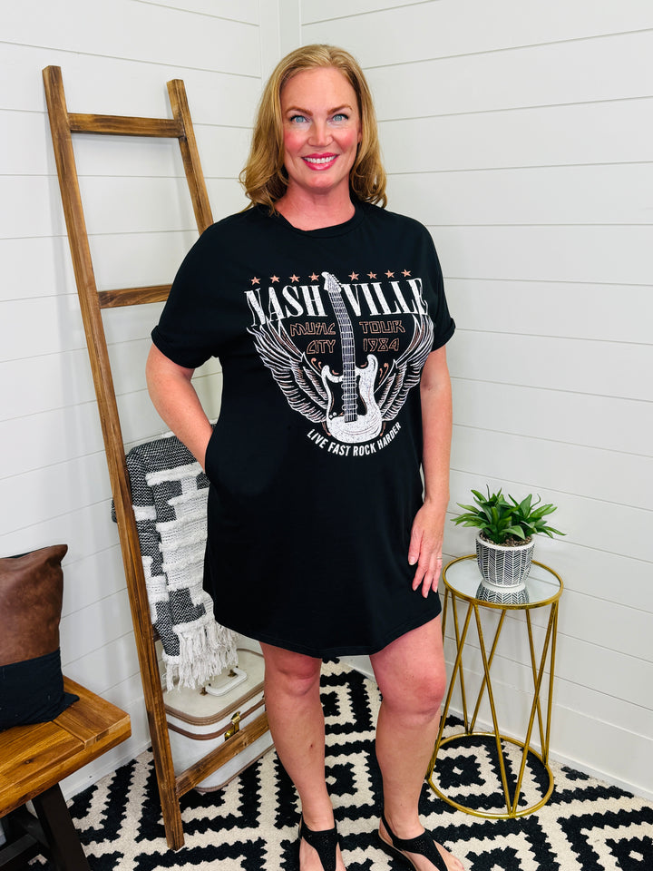 Nashville Shirt Dress with Pockets
