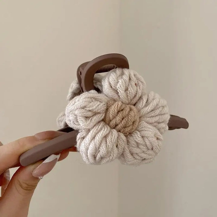 In Bloom Boho Crochet Clip Set
