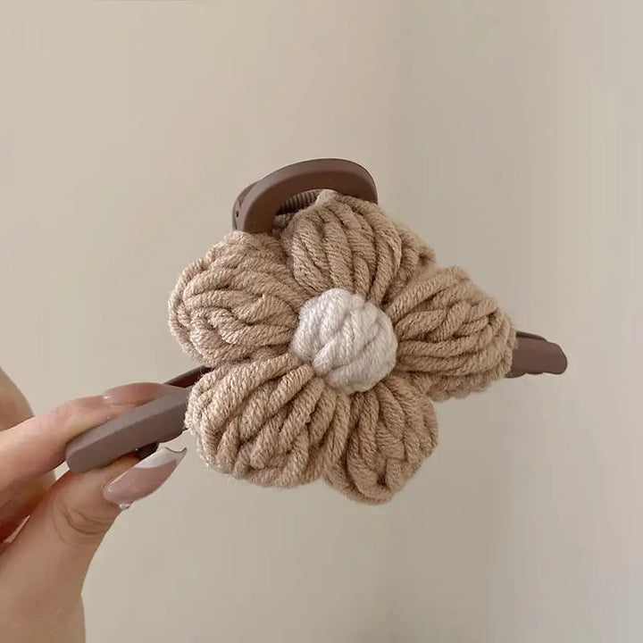 In Bloom Boho Crochet Clip Set