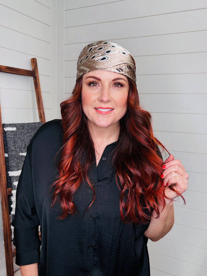 Silk Scarves: 3 Colors