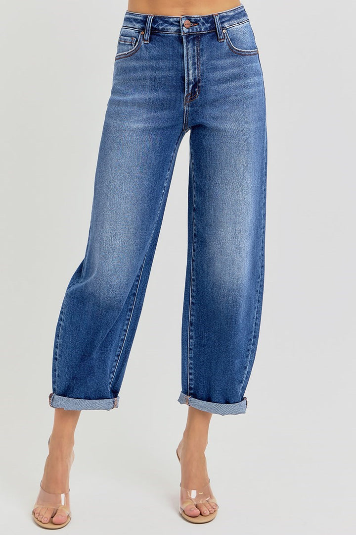 Risen Blakely Barrel Jean