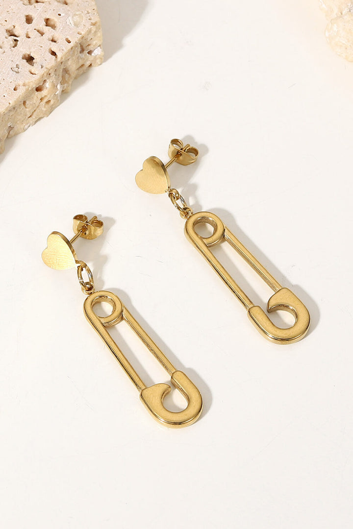 Safety Pin Earrings