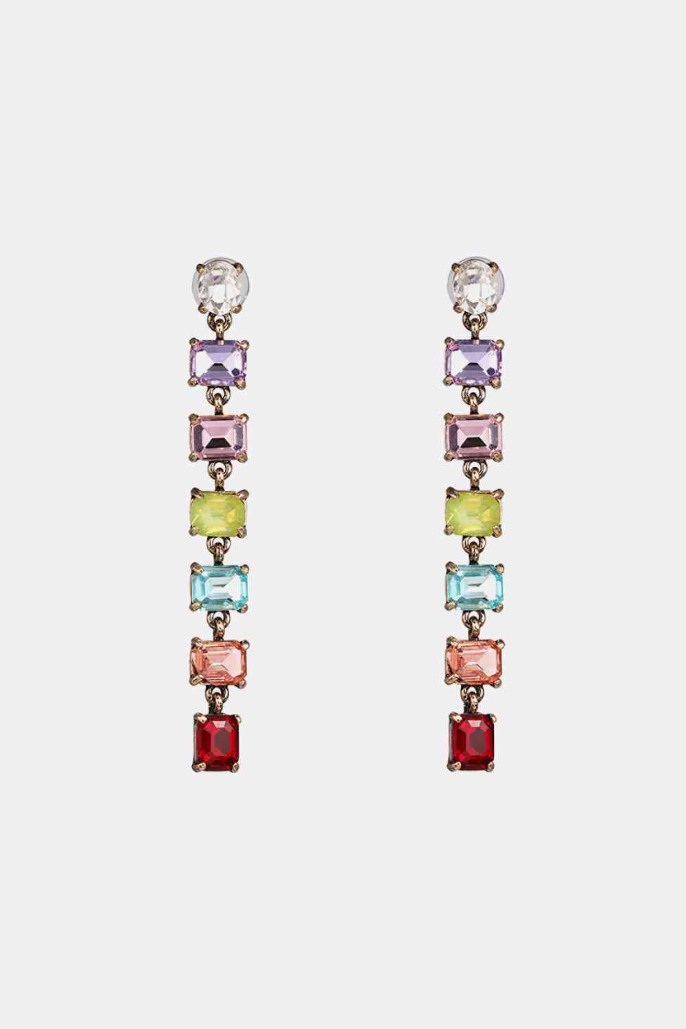 Let's Go Dancing Resin Dangle Earrings: 2 Colors