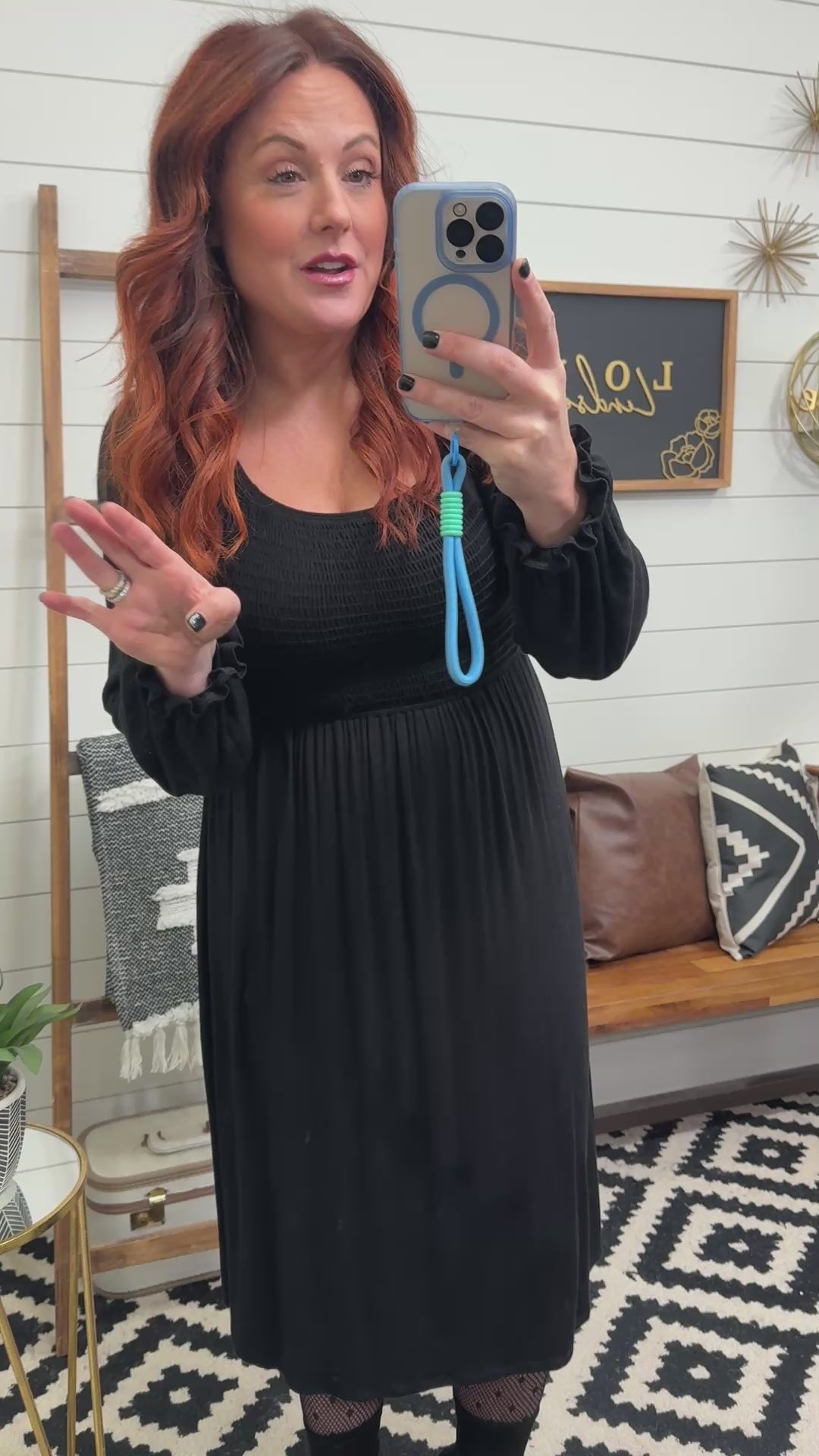 Olivia Smocked Dress