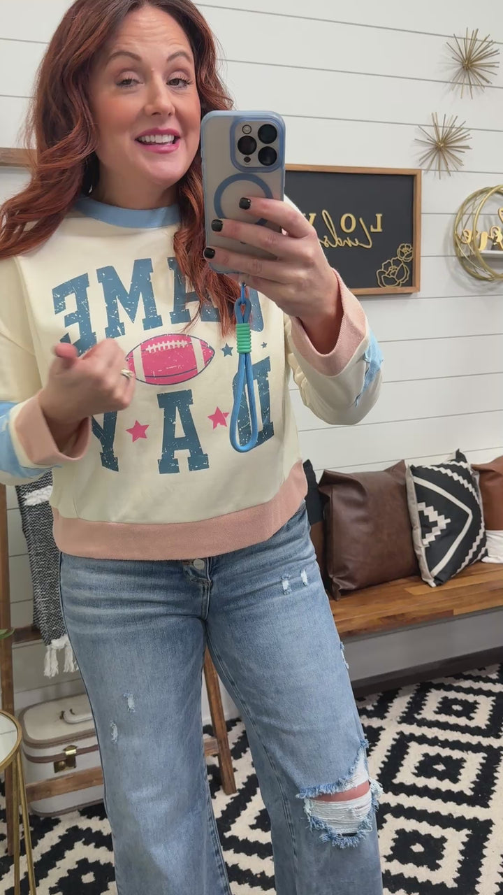 Star Patch GAMEDAY Crewneck