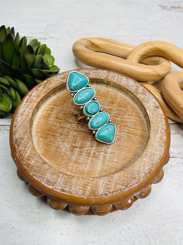 Turquoise Arrow Ring