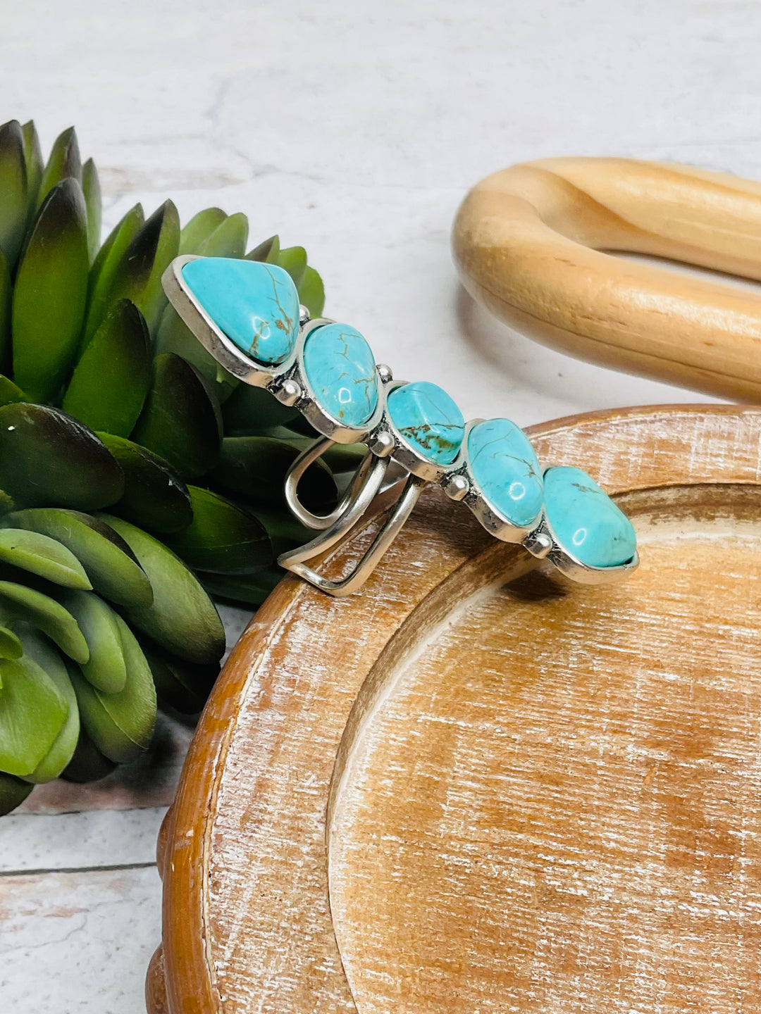 Turquoise Arrow Ring
