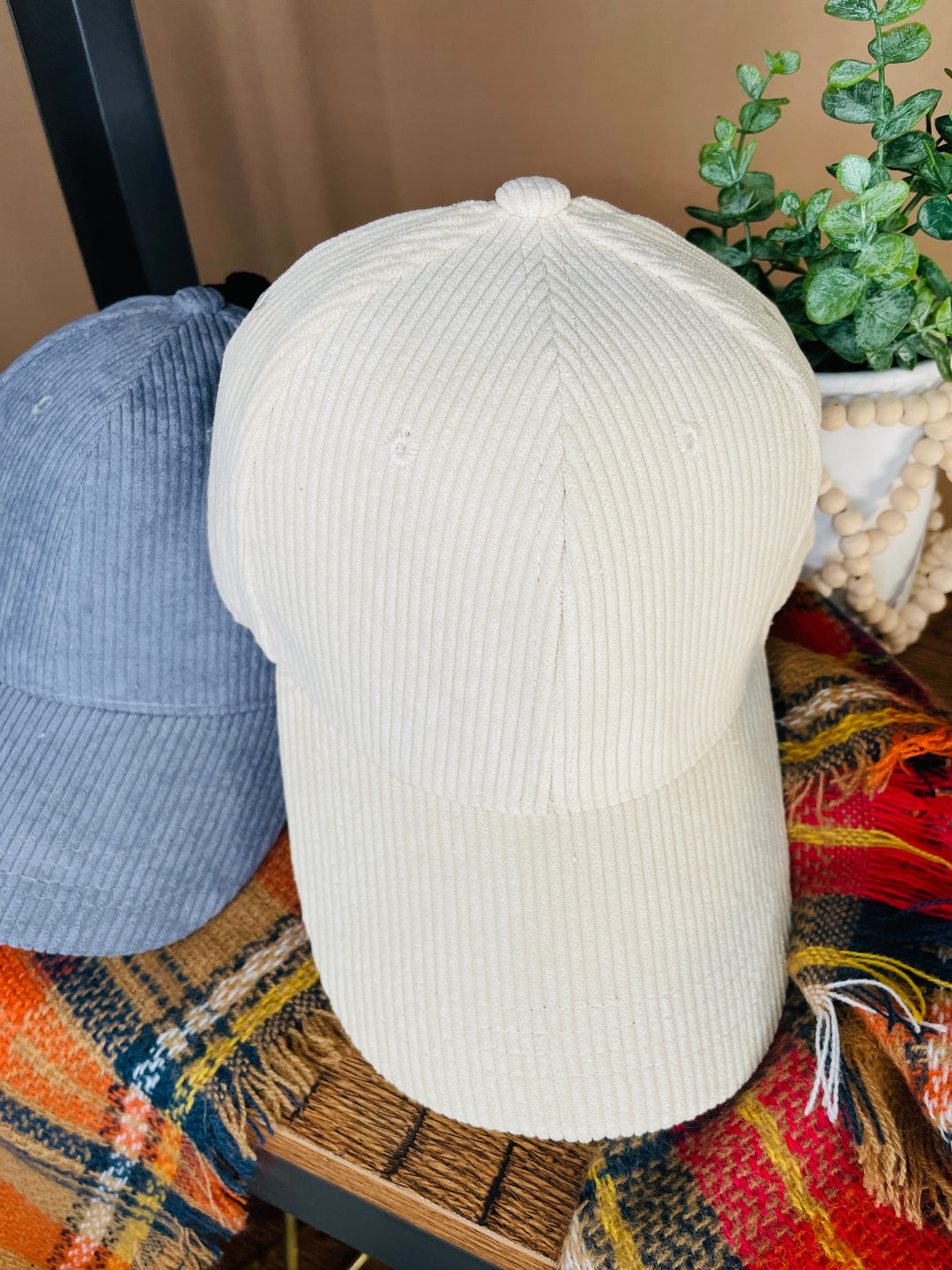 Cali Corduroy Baseball Hat : 4 Colors
